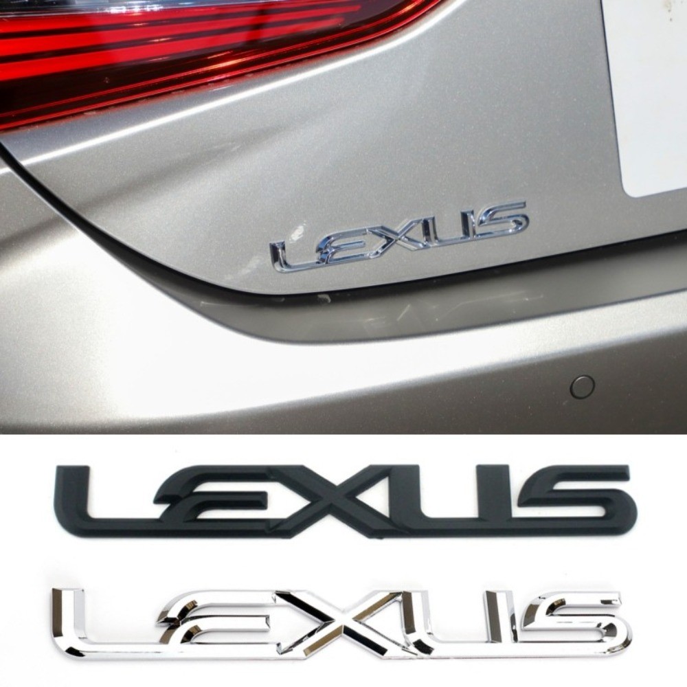ABS/Metal Car Rear Trunk Emblem Badge Sticker for Lexus Logo ES300 ...