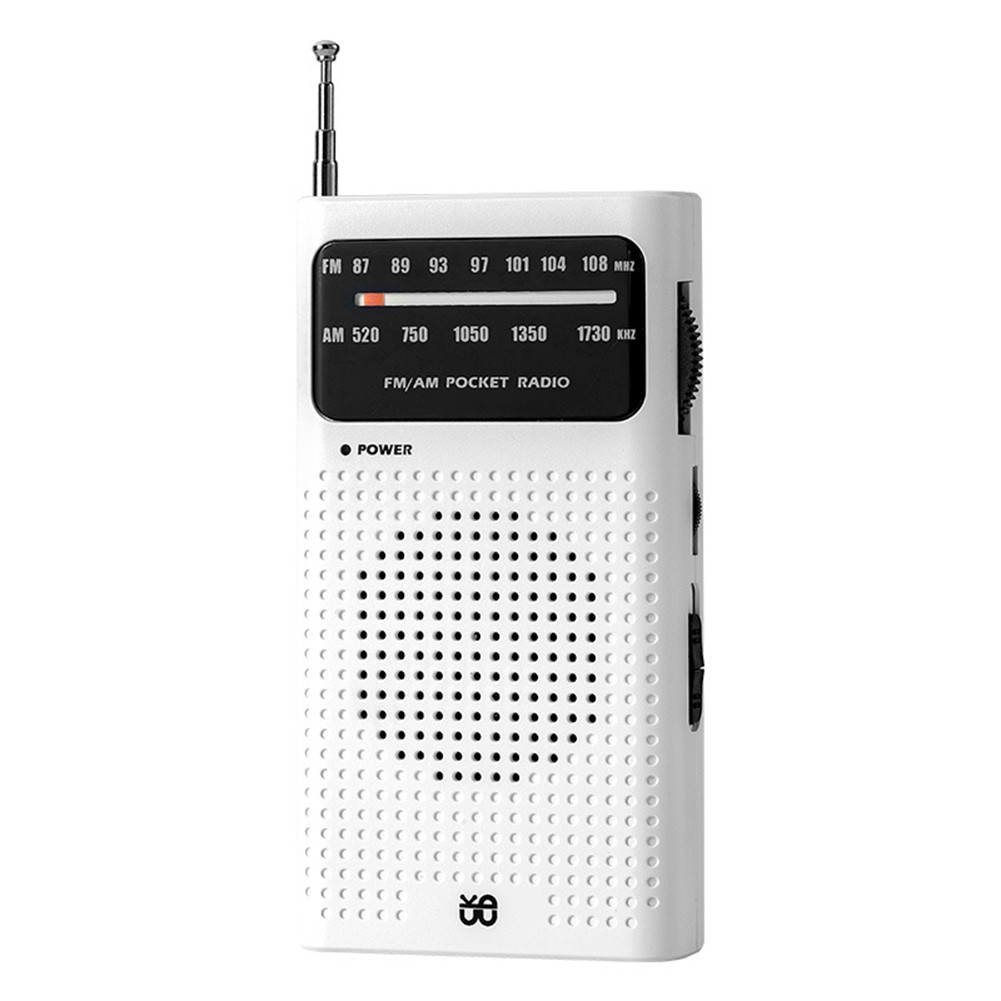 RotatingMoment W-908 Portable Pointer Radio Full Band AM FM Radio 3.5mm ...