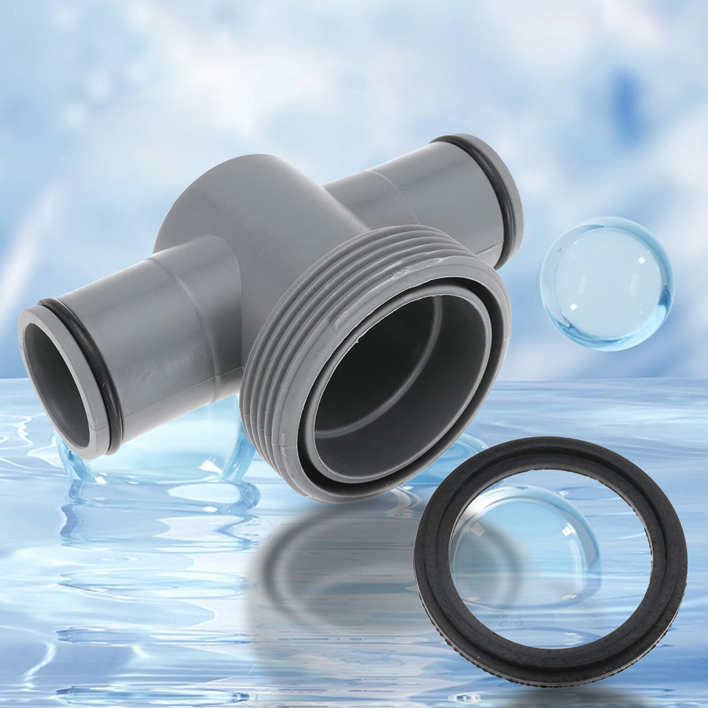 P61408 T Joint Pool Hose Adapter 3 Heads Swimming Pool T-Joint Filter ...