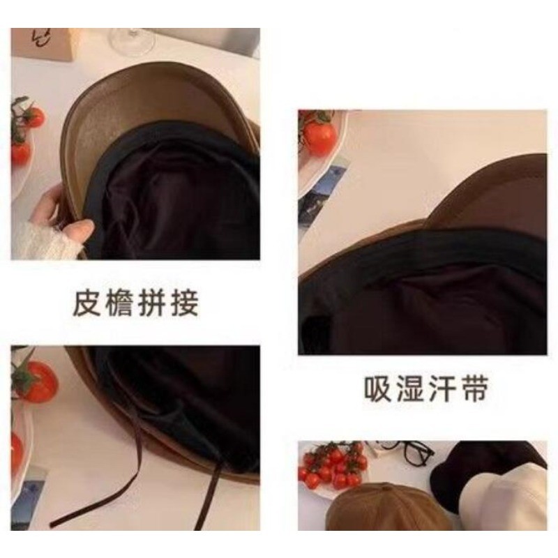 Solid Plain Octagonal Newsboy Cap Men Ladies Casual Wool Hat Winter ...