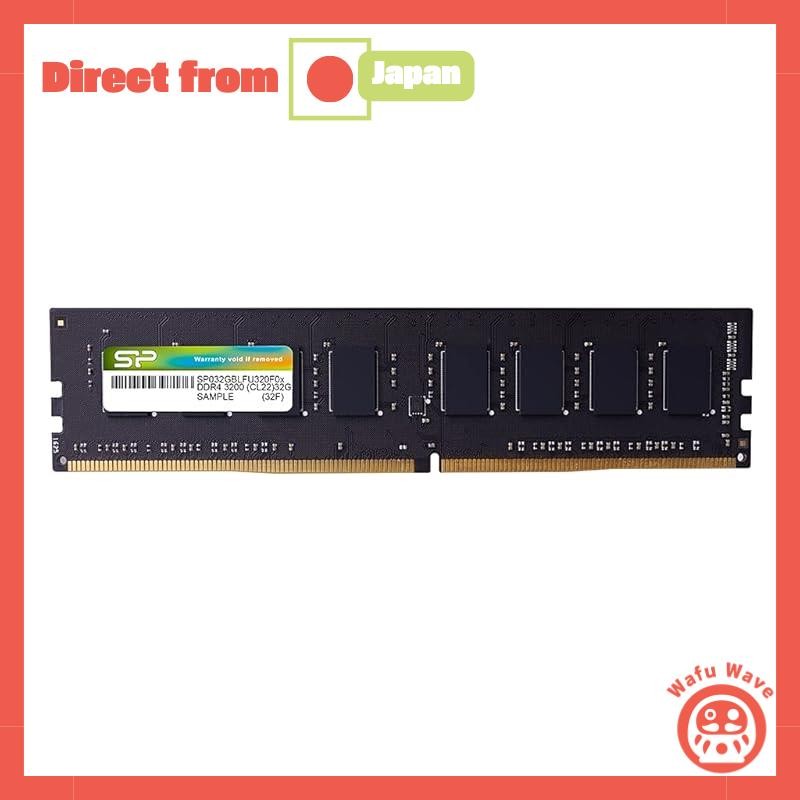 SP Silicon Power DDR4 3200 PC4-25600 8GB x 1 for desktop PCs. 288Pin, 1 ...