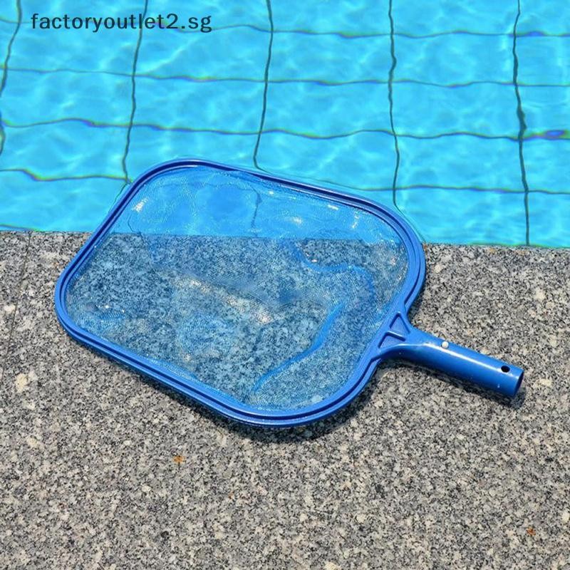 Swimming Pool Skimmer Net Rubbish Cleaning Rake Mesh Leaf Nets Deep Bag ...