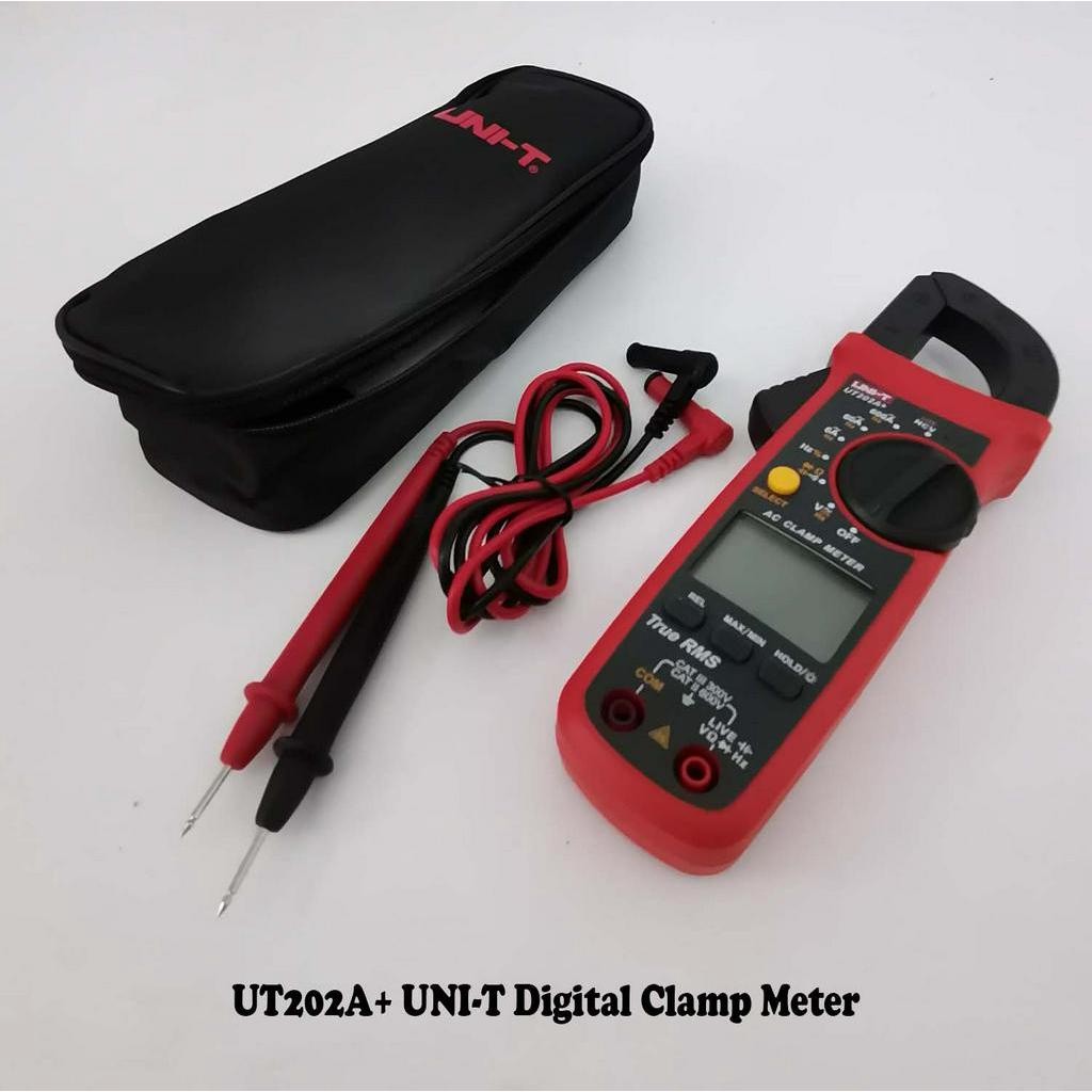 UNI-T UT202A+ Digital Clamp Meter For Voltage Measurement And Fast ...
