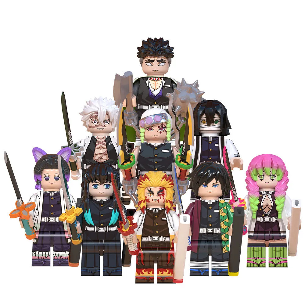 Demon Slayer Action Figures Tsuyuri Kanao Tokitou Muichirou Douma ...