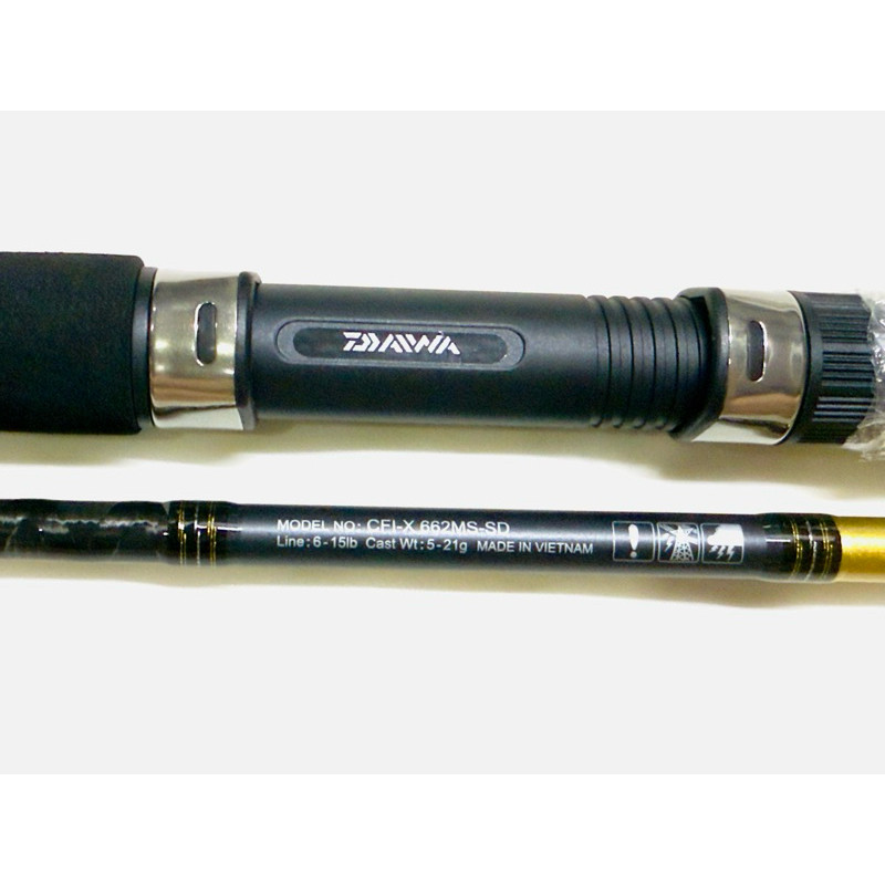 2025 DAIWA CROSSFIRE X SPINNING BAITCASTING FISHING ROD | Shopee
