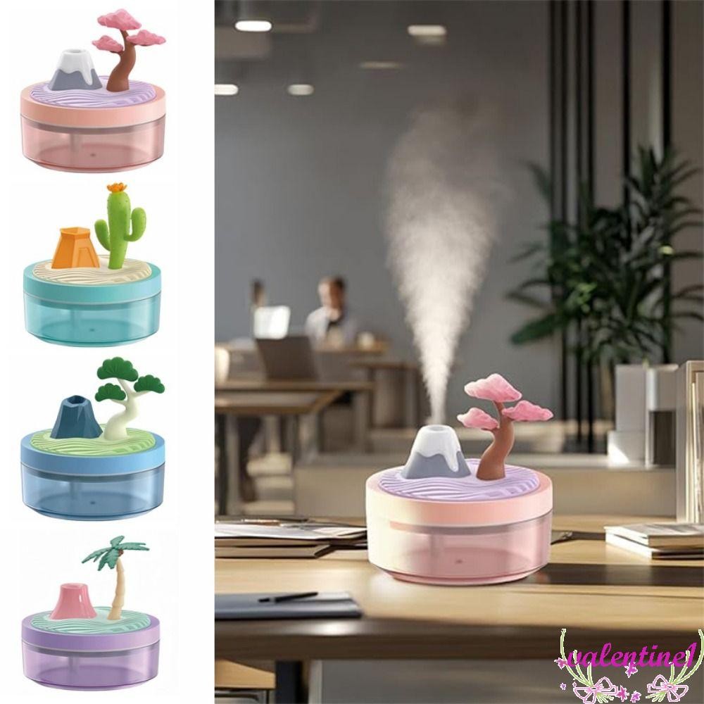 VALENTINE1 Mini Air Humidifier, 320ml Creative Landscape Humidifier ...