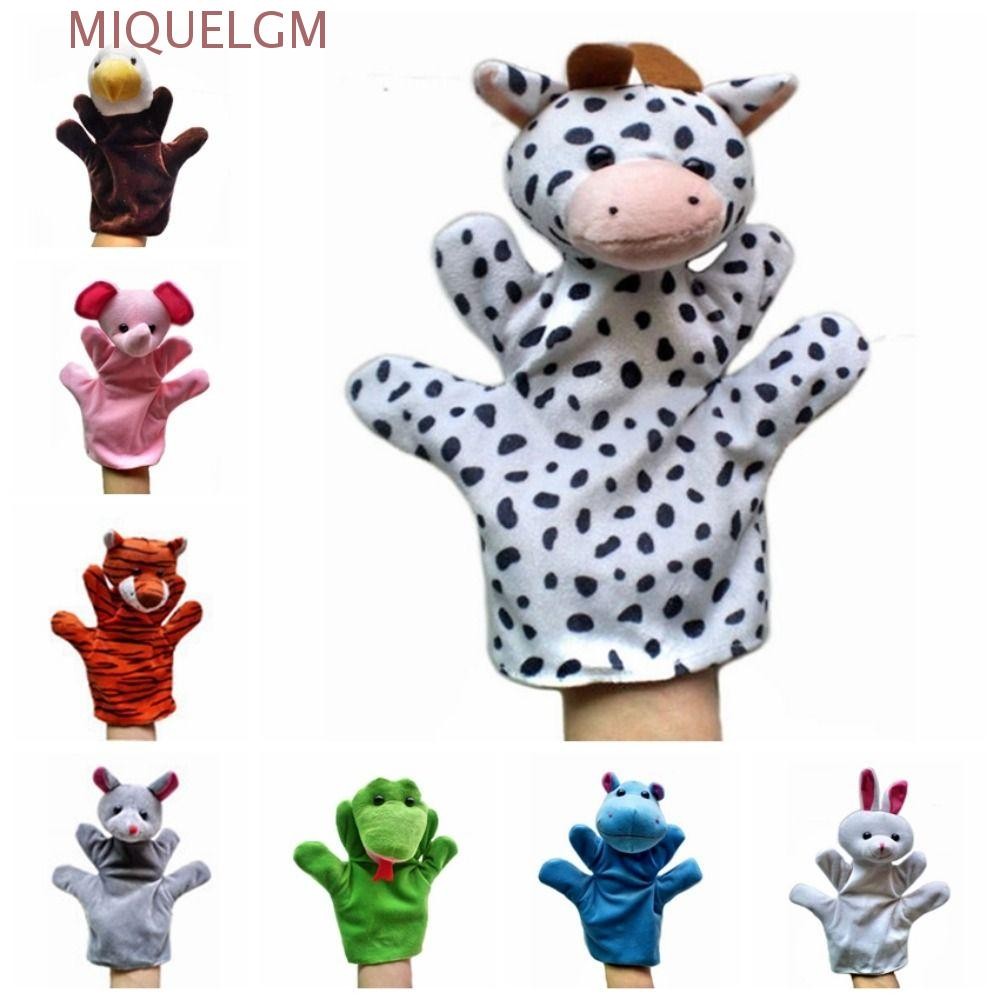 MIQUELGM Hand Puppets For Animal, Cartoon Animal 24 Types Adorable Hand ...