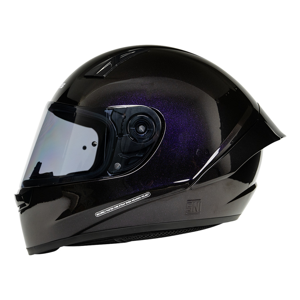 Cargloss KRC Helm Full Face Moonlight - Purple - Gambar 3