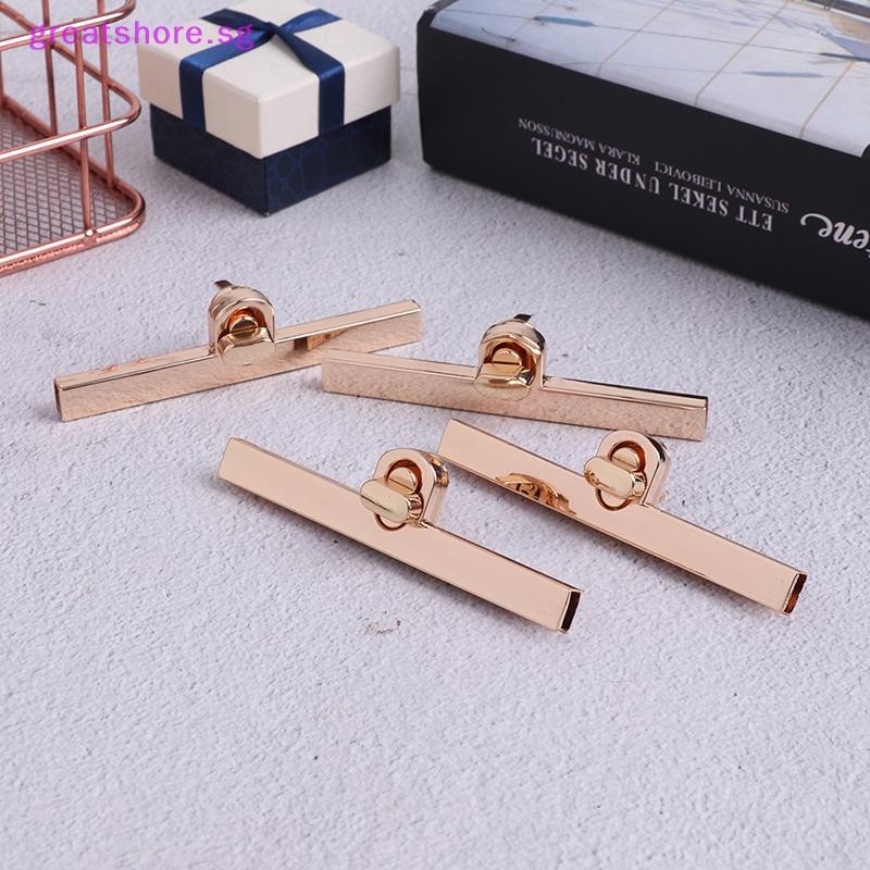 greatshore Metal Clasp Turn Locks Twist Lock For DIY Handbag Purse Lock ...