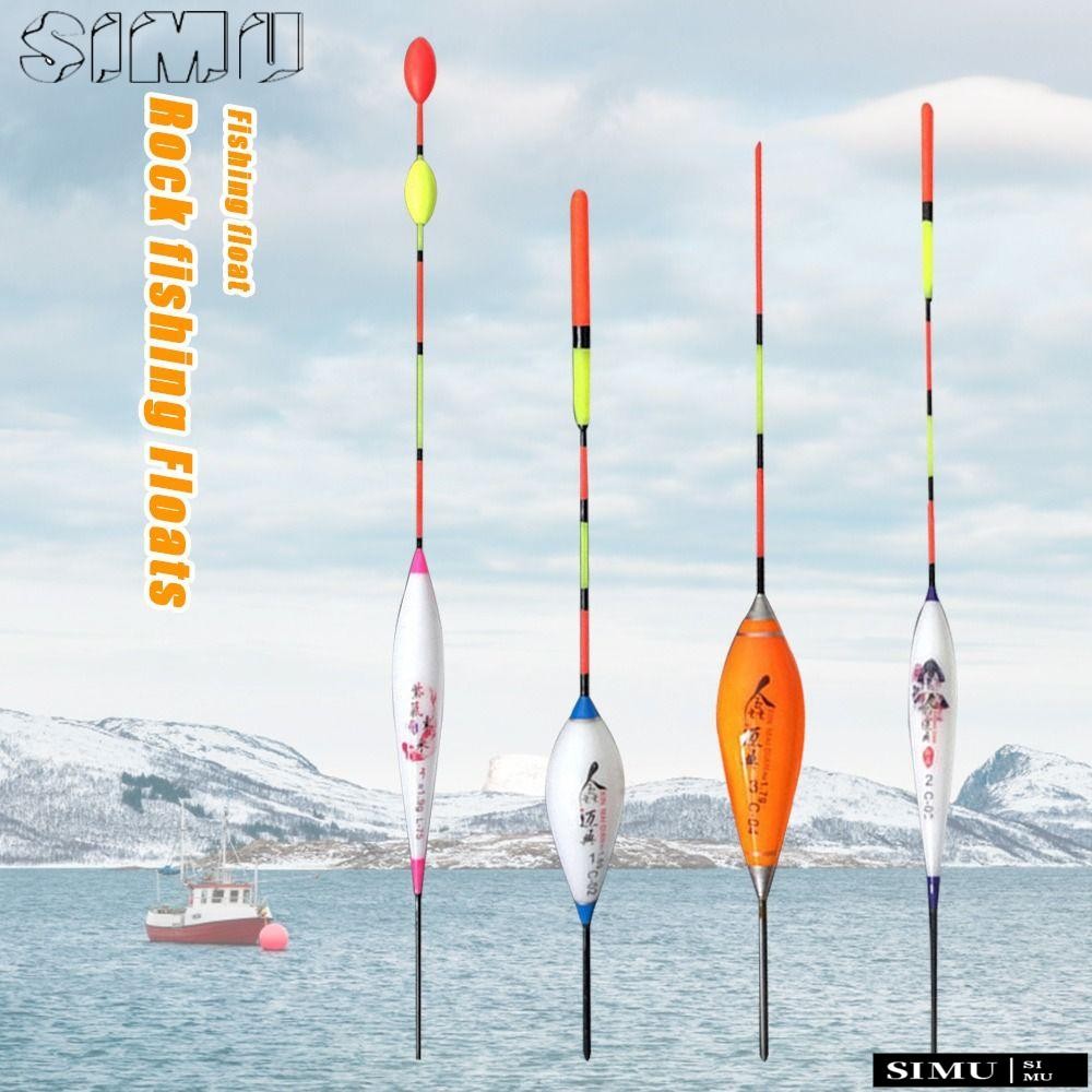 SIMULR Fishing float, Weight Tail Bobber Carp Light Float, 2023 ...