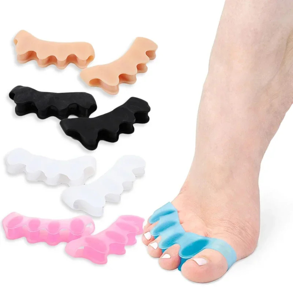 Silicone Toe Separators Correcting Bunions and Restoring Toes Toe ...