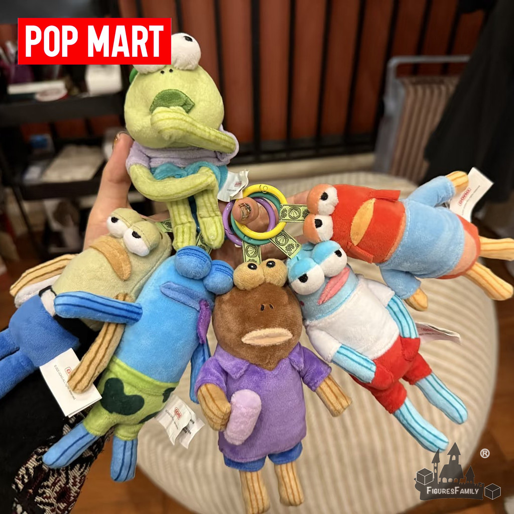 [Genuine] Bikini Bottom Buddies-Whimsical Plush Series Confirmed Figure  Doll Ornament Gift