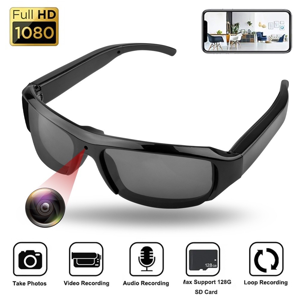 Camera Glasses Spy Camera Glasses Video Glasses HD 1080p Eyewear Video
