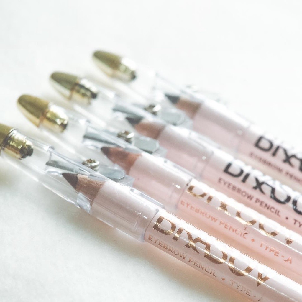 BRASOV Eyebrow Pencil 3in1 / Eyebrow Pencil 2in1 - Type A / Merah Jingga Official - Gambar 2
