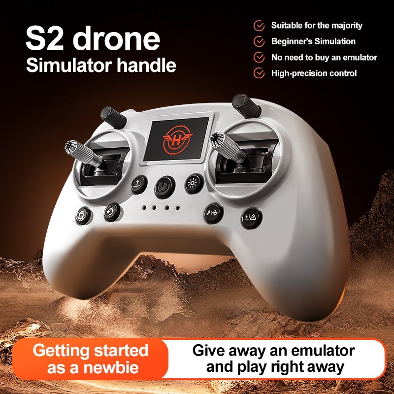 RC Flight Simulator Remote Controller DRL AI Drone Freerider SkyDive ...