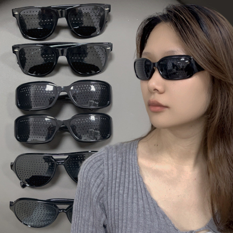 1/2/3Pcs Unisex Vision Correction Pinhole Glasses - Anti-fatigue ...