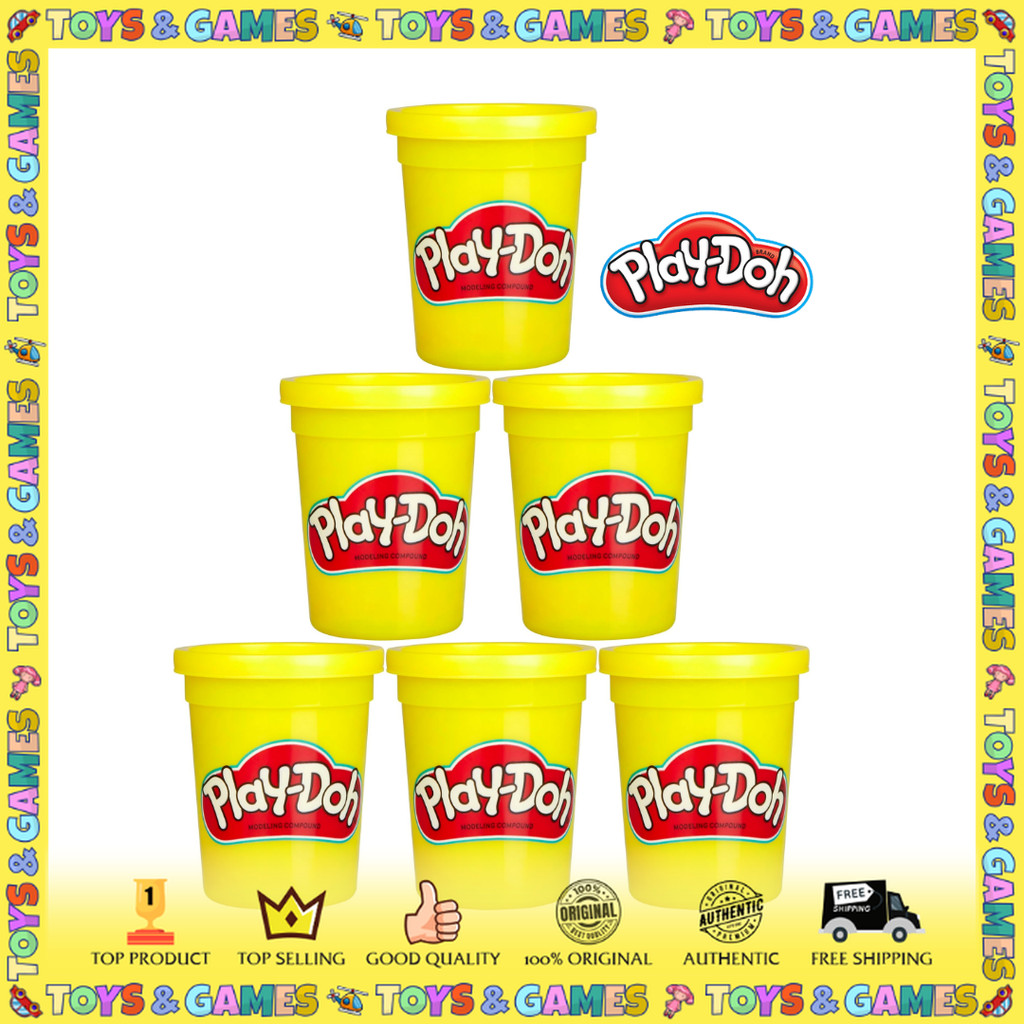 Play-Doh Classic Yellow 1 Can Modeling Compound, Single 4-Ounce Can for