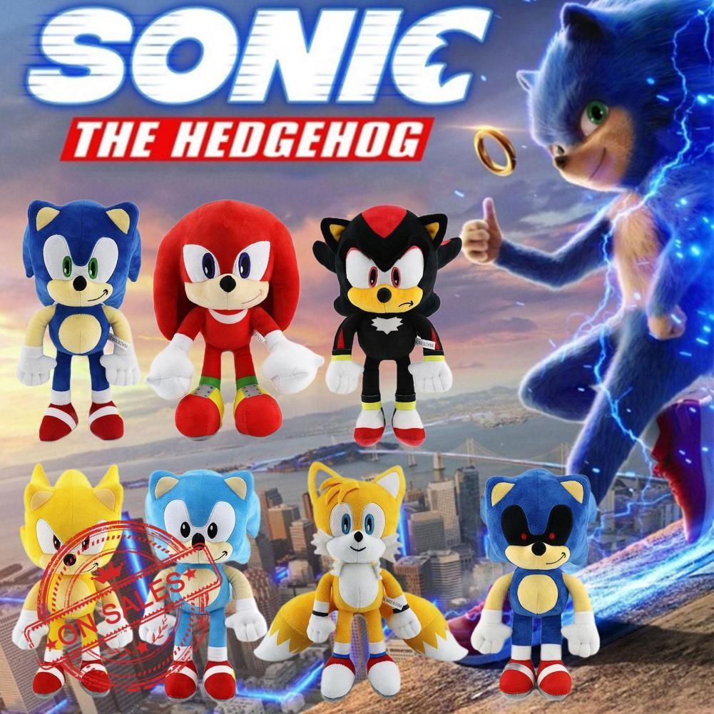 45cm Sonic The Hedgehog Shadow Amy Rose Knuckle Tail Toys Toy Plush Toy ...