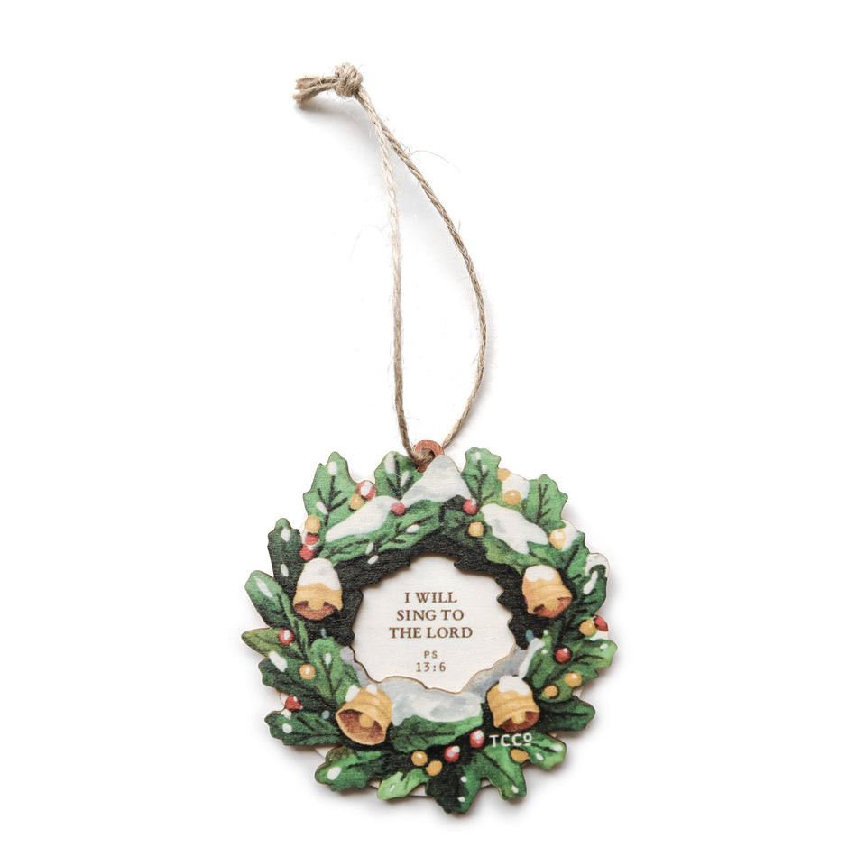 I will Sing to the Lord {Christmas Tree Baubles} I will Sing to the Lord {Christmas Tree Baubles}