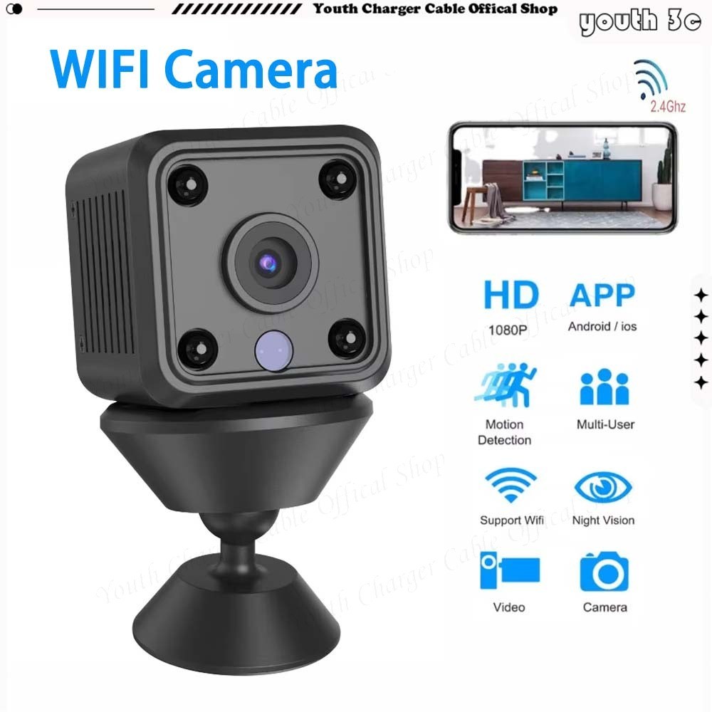 1080P HD Mini Network Camera Smart Living Wireless WiFi Camera Remote ...