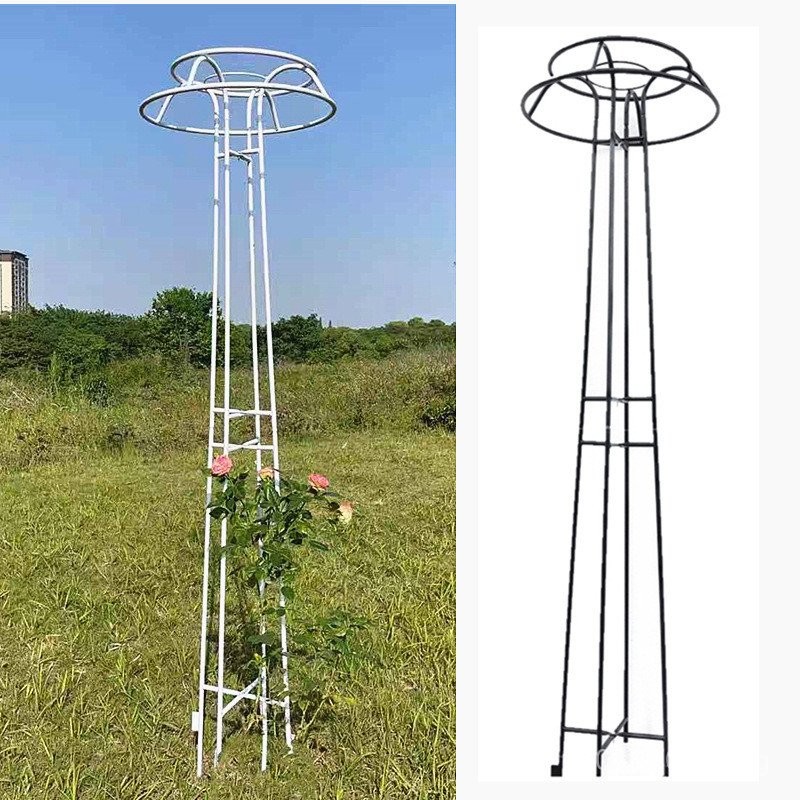 Clematis Climbing Vine Outdoor Mushroom Flower Stand Rack Support Pole ...