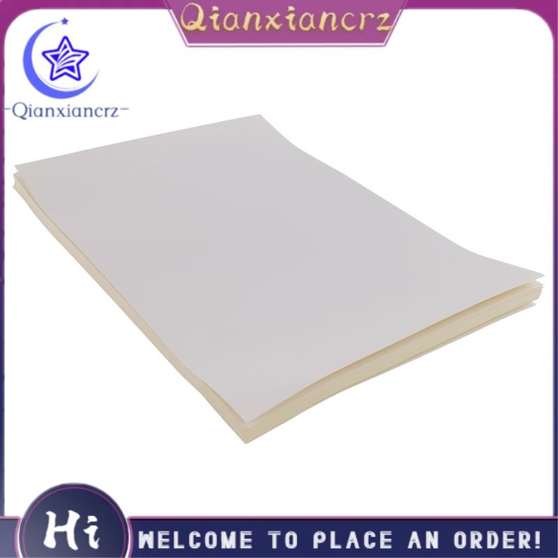 50 Sheets A4 White Self Adhesive Waterproof Sticker Label Glossy Paper ...