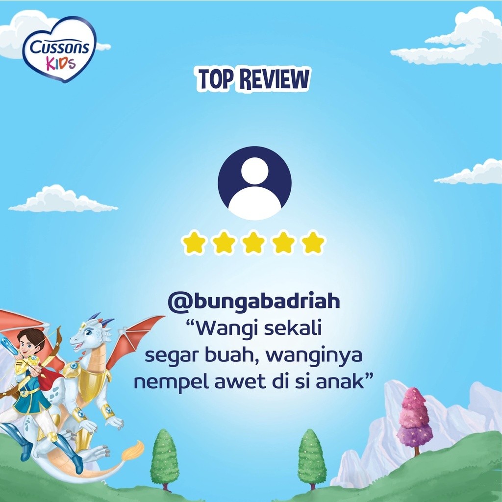 Cussons Kids Shampoo & Conditioner Dragon Fresh & Nourish - Sampo Anak / Merah Jingga Official - Gambar 4