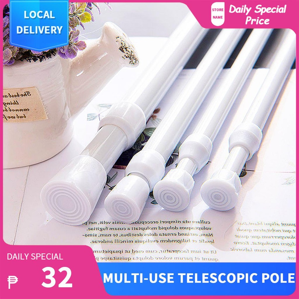 Easy-to-Use Home Extendable Rod Spring Loaded Non Punching for Daily ...