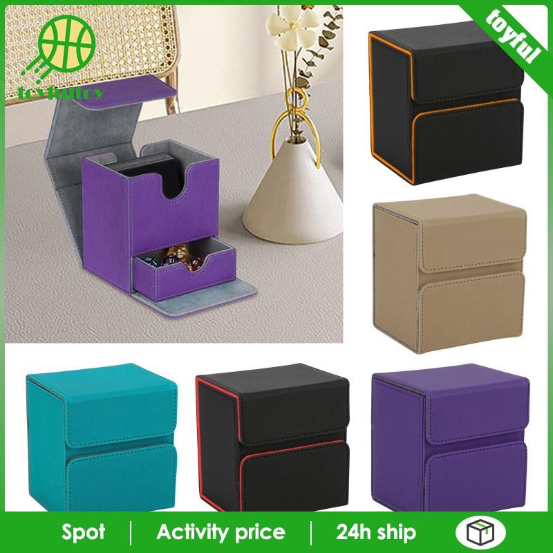 [Toyfulcabin] Trading Card Deck Box Card Storage Box Card Holder Case ...