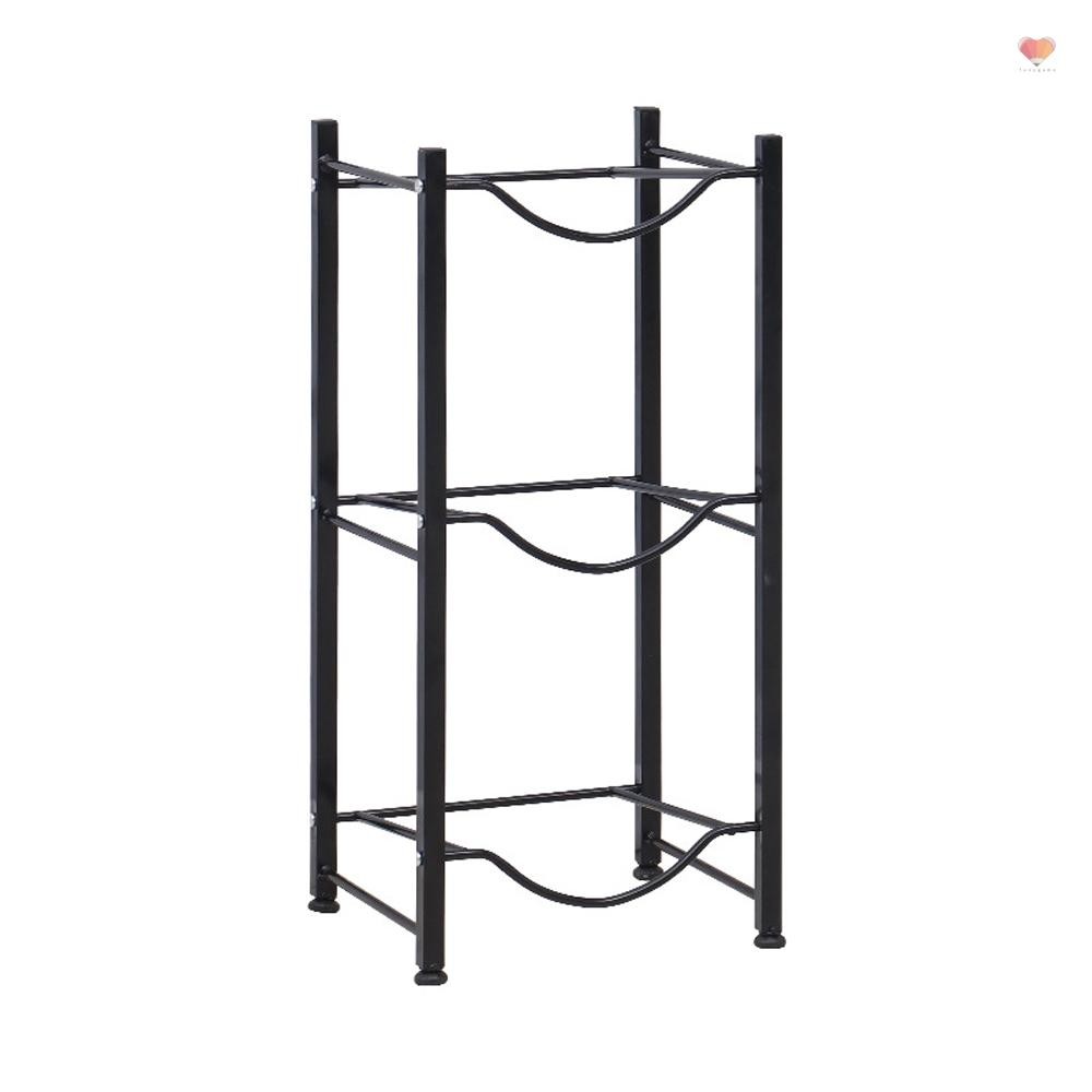 5 Gallon Water Jug Holder 3-Tier Heavy Duty Water Bottle Organizer ...
