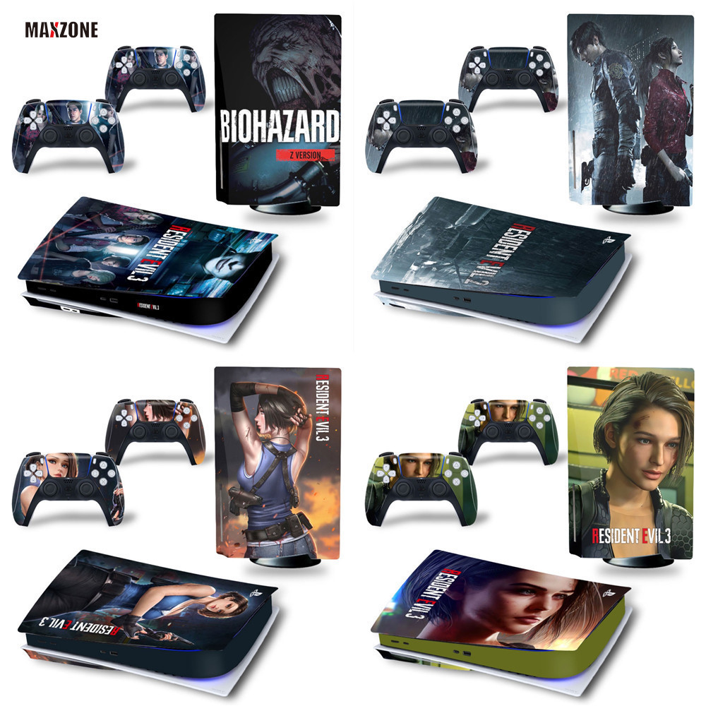 MAXZONE PS5 Host Film PS5 Resident Evil 3 PART1 Film Ps5 Sticker Skin ...