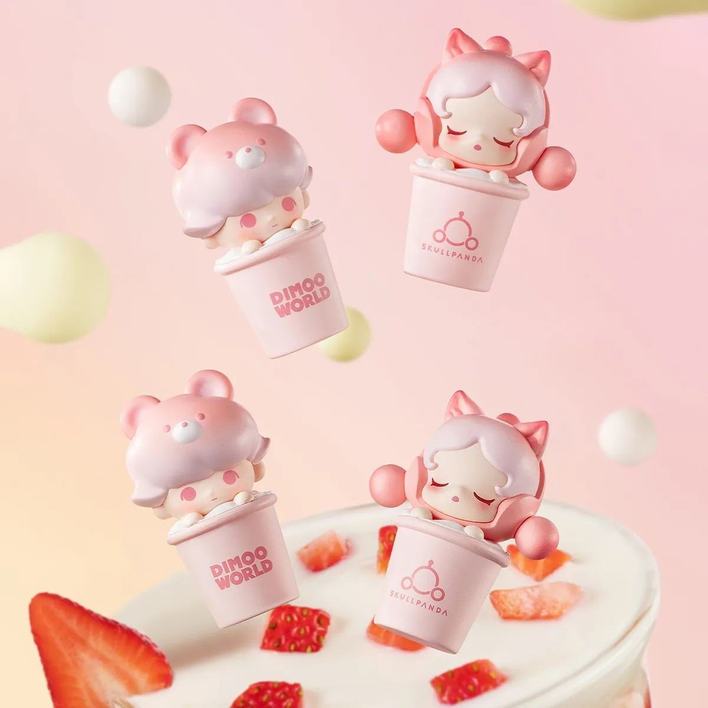 POPBEAN Taiwan Limited Strawberry Milkshake Series Mini