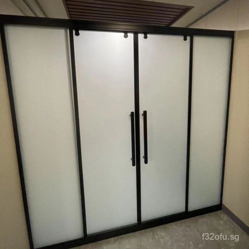 Bathroom Glass Partition Shower Room Bathroom Toilet Sliding Door Dry ...