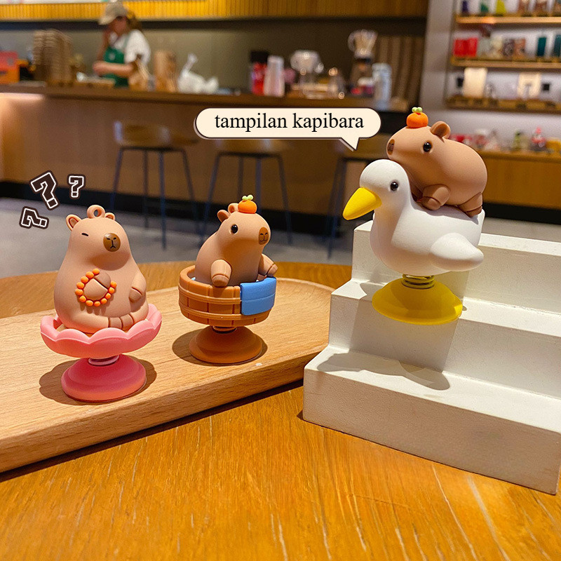 Cute Capybara Car Display/Shake Capybara Car Dashboard Display/Viral ...
