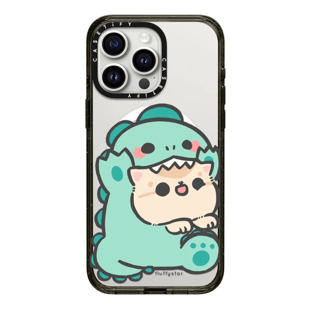 【スキズ リノ使用】casetify iPhone15pro Bobo Dino CASETi Stray Kids Lee Know Bobo Dino Hard Plastic Acrylic