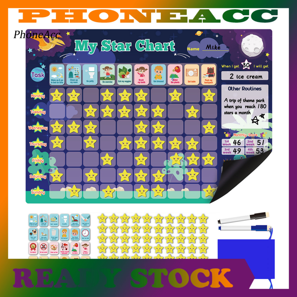 Behavior Reward Chart for Kids Positive Reinforcement for Children Kids ...