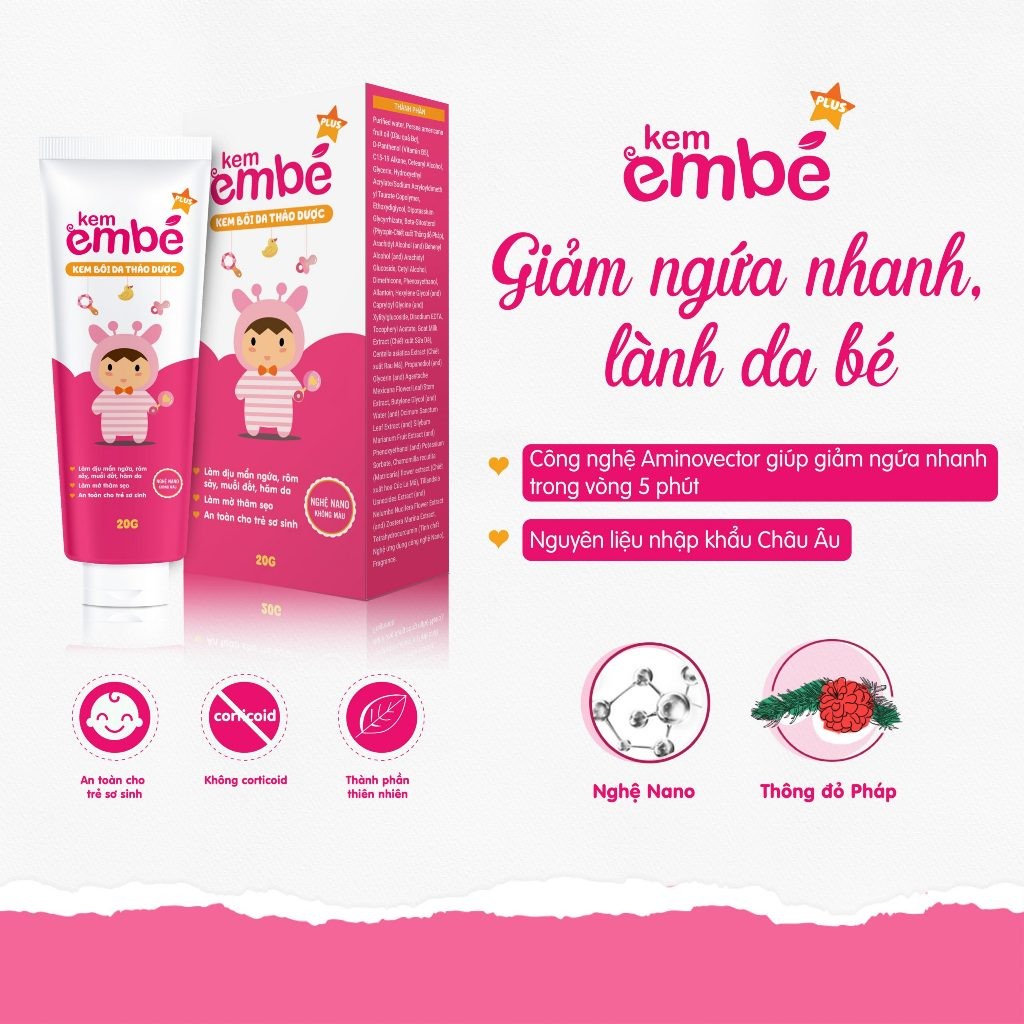 CVI Pharma Baby skin cream soothes rashes, heat rash, insect bites ...