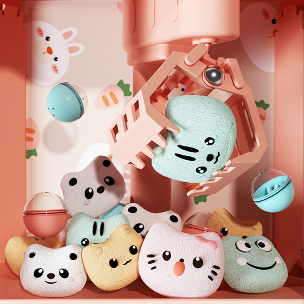 Mini Claw Machine Electronic Arcade Game Indoor Toy Adjustable Sounds ...