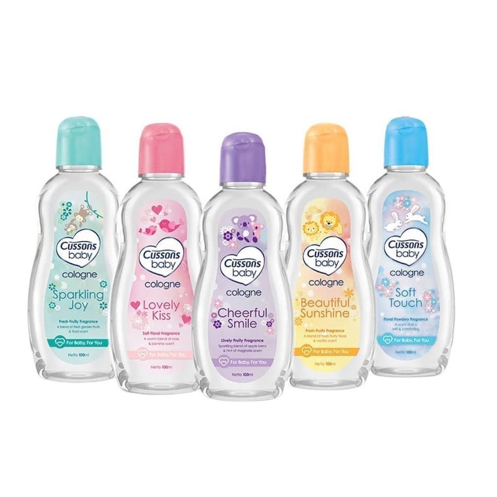 Cussons Baby Cologne 100ml - Minyak Wangi Bayi / Merah jingga Official - Gambar 3