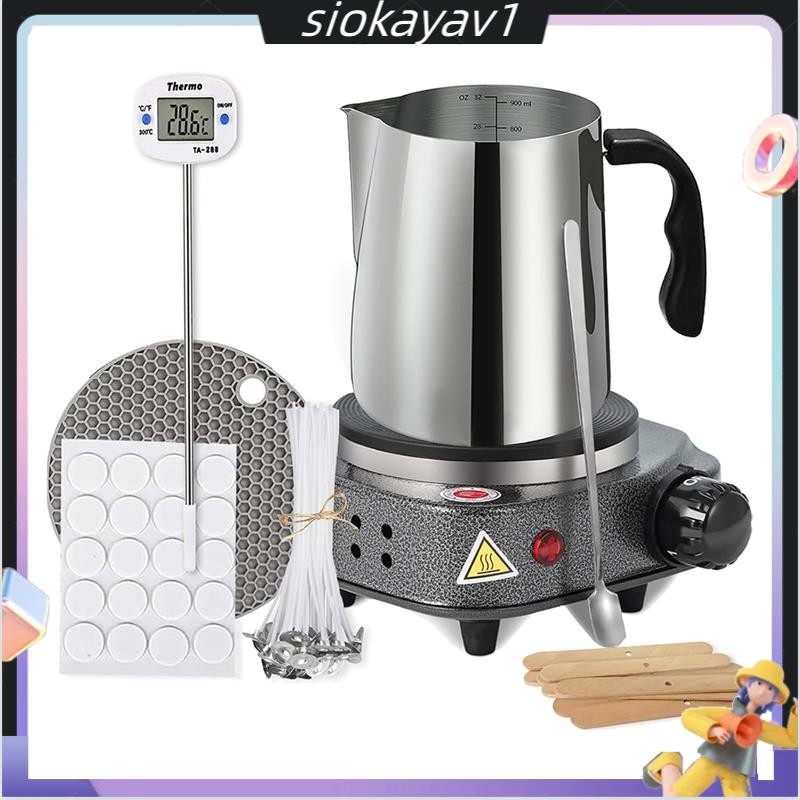 Candle Making Kit with Hot Plate for Candle Making, Candle Making Kit ...