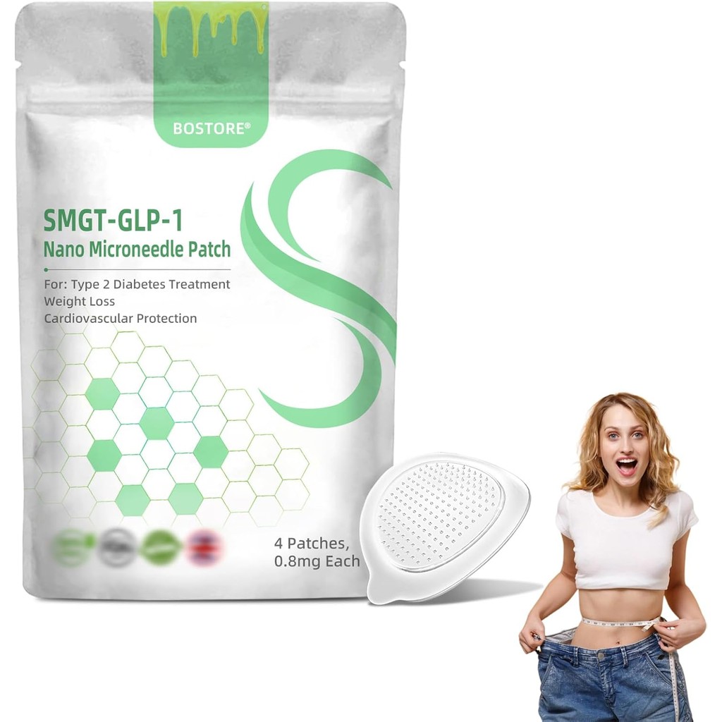 Bostore SMGT-GLP-1 Nano Microneedle Patch, Natural SMGT-GLP-1 ...