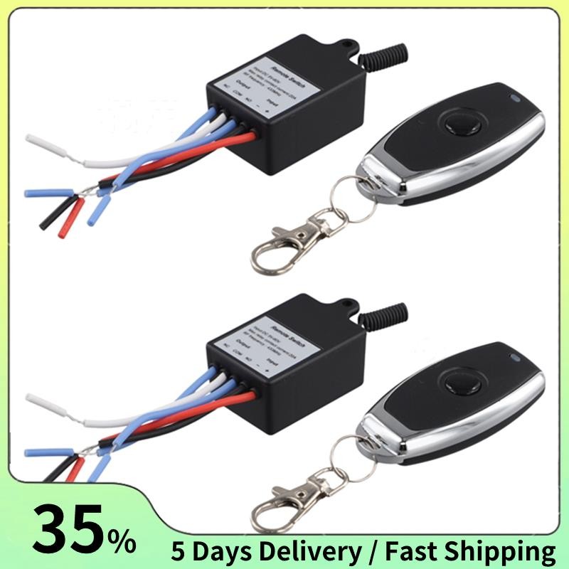 433Mhz Universal Wireless Remote Control Switch DC 12V 24V 1CH Relay ...