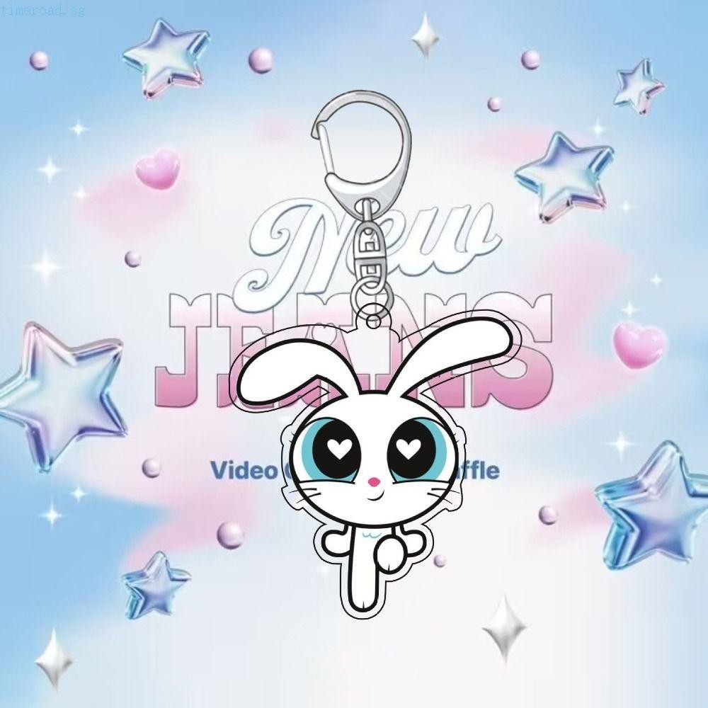 TIMEROAD The Powerpuff Girls Keychain, Korean Style Minji NewJeans ...