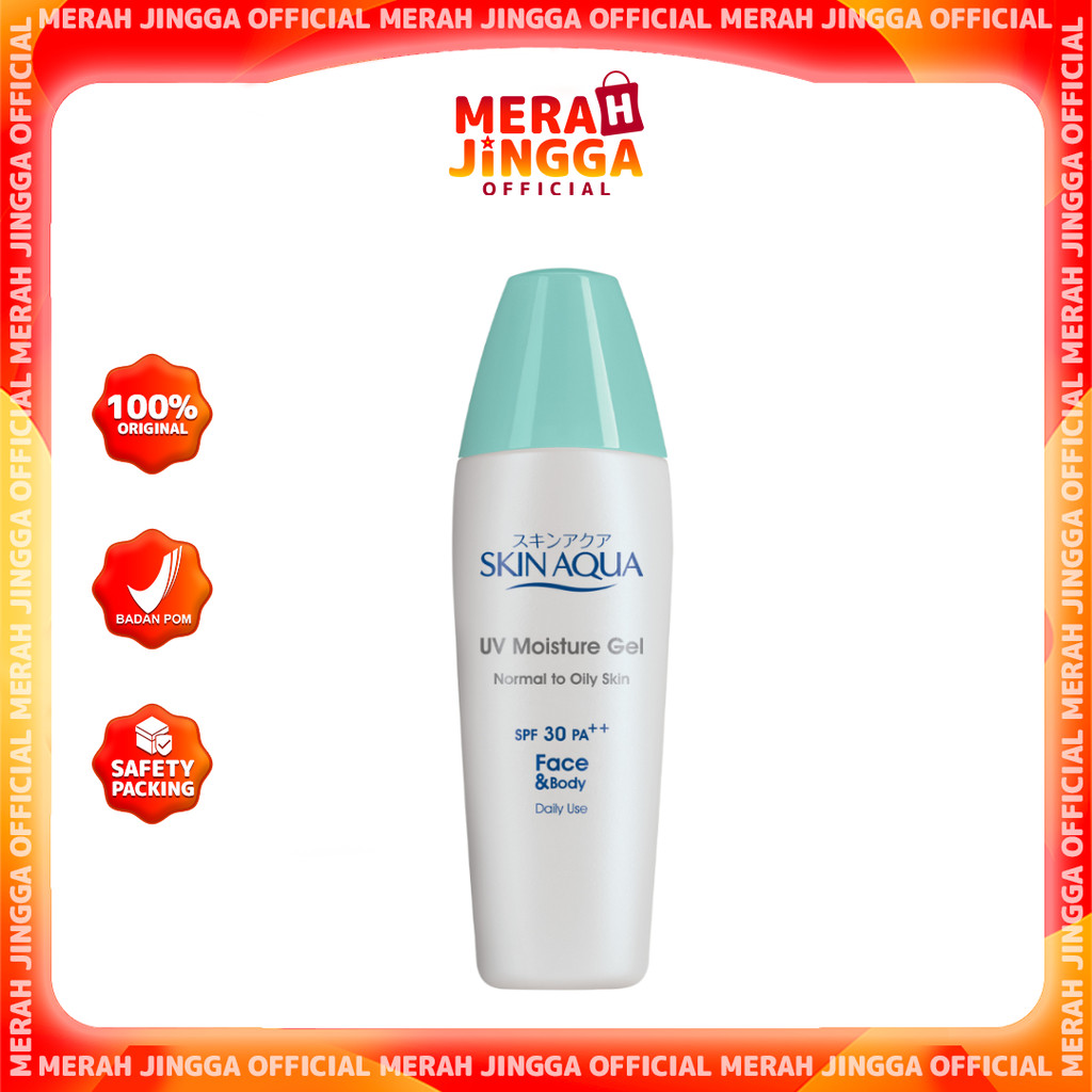 Skin Aqua UV Moisture Gel SPF 50 40gr / Merah Jingga Official