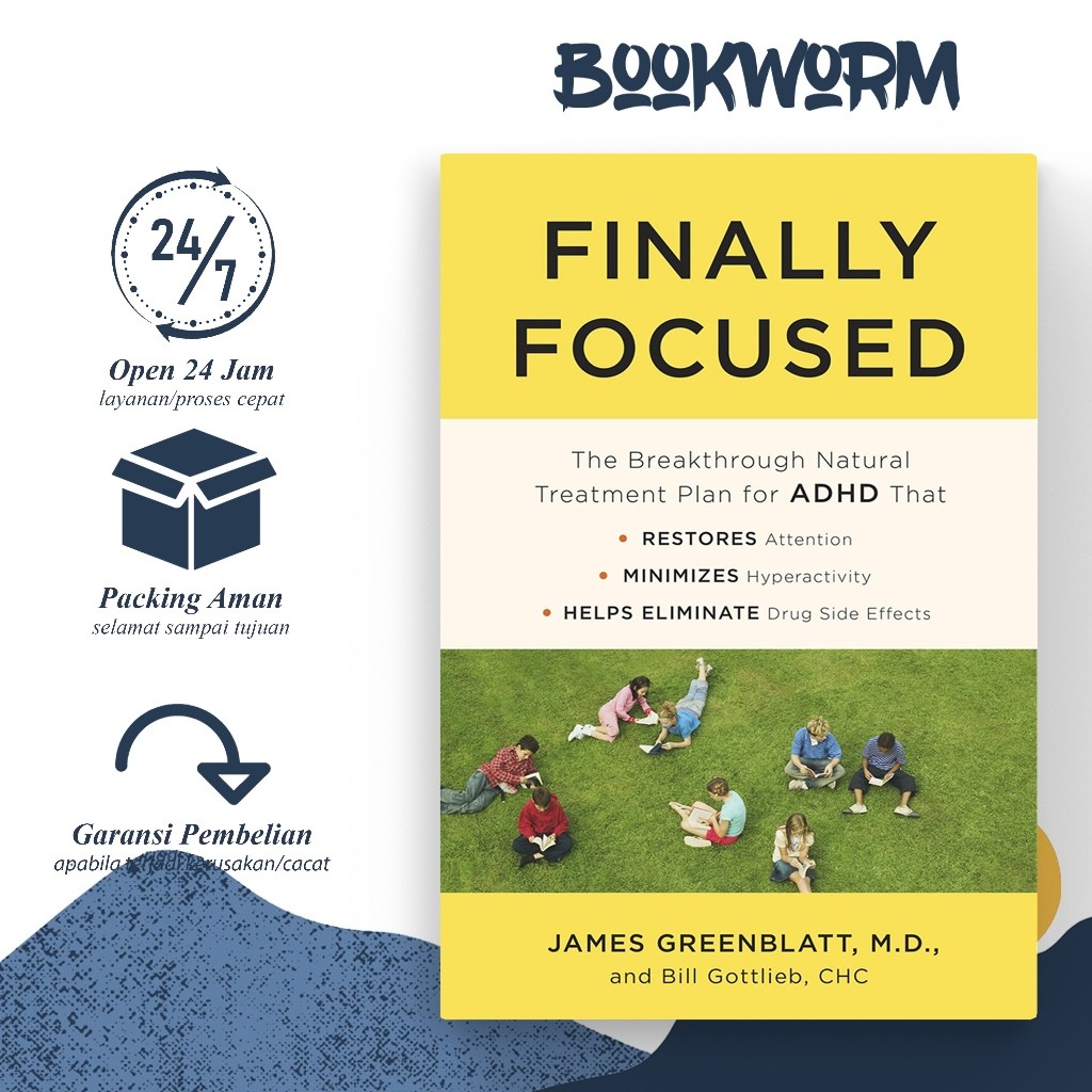 Finally Focused by James Greenblatt MD (English) | Shopee Singapore