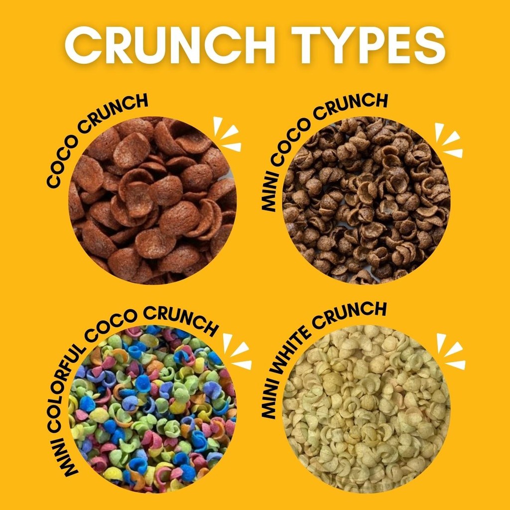 CARTON Crispy Koko Krunch Cup Koko Jar Cereal Choco Jar Mini Coco ...