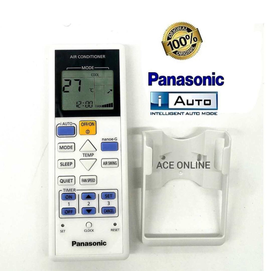 Original Panasonic i AUTO Air Conditioner remote control | Shopee Singapore
