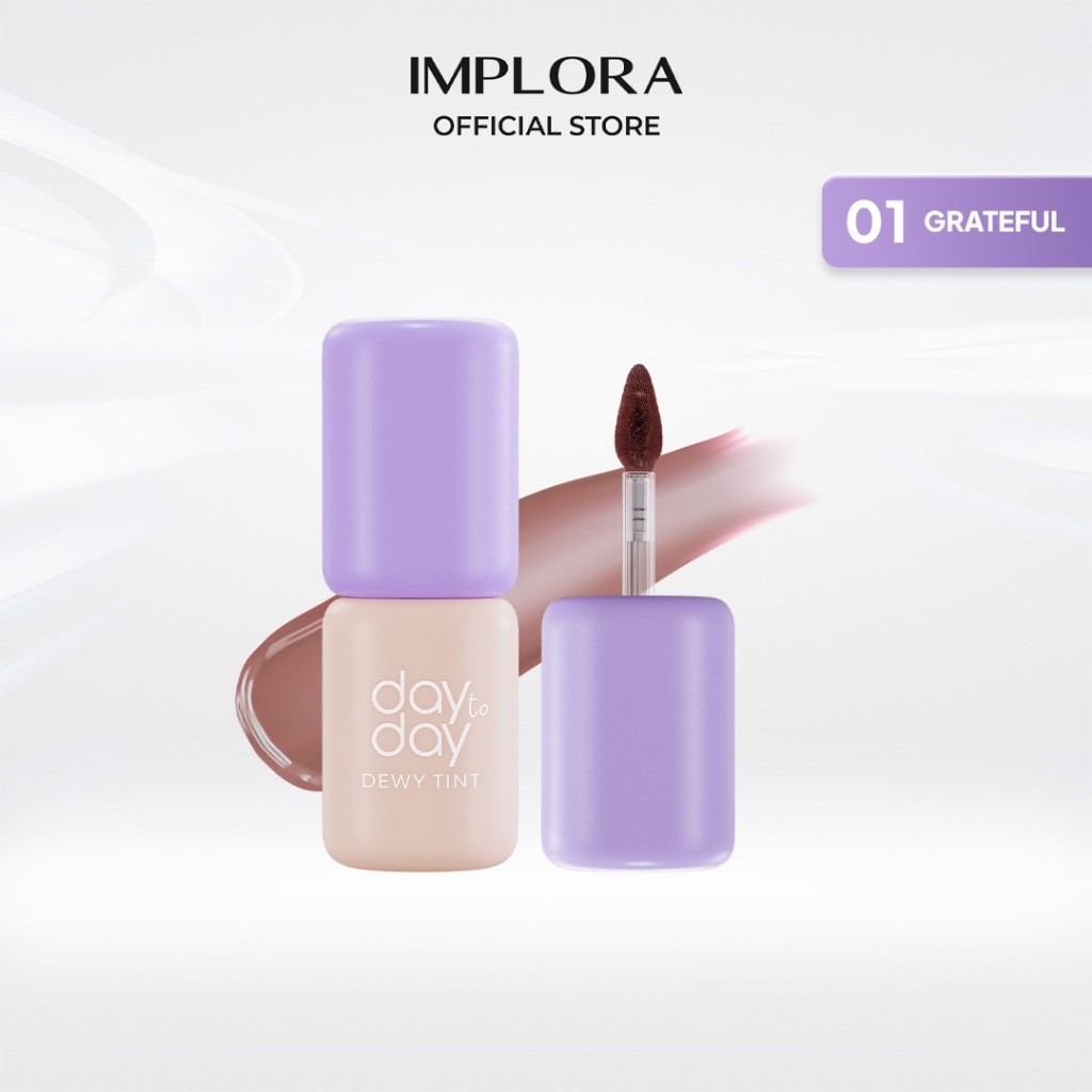 Implora Day to Day Series Dewy Tint / Merah Jingga Official - Gambar 4