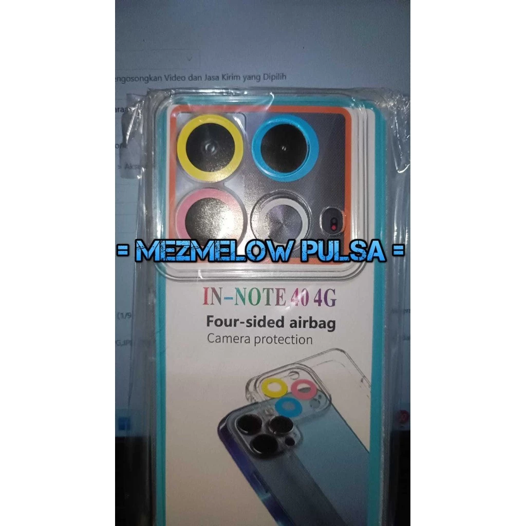 Softcase Silikon Transparant Softcase Case INFINIX NOTE 40 4G / NOTE 40 PRO - Gambar 3