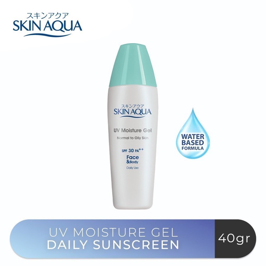 Skin Aqua UV Moisture Gel SPF 50 40gr / Merah Jingga Official - Gambar 4
